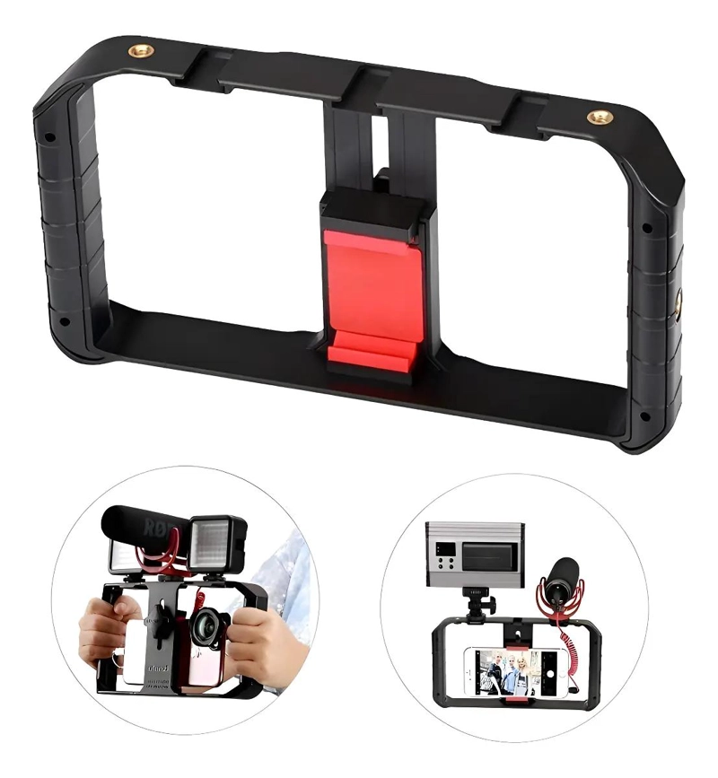 ESTABILIZADOR DE CELULAR PARA GRABACION DE VIDEOS Y FOTOS - 1