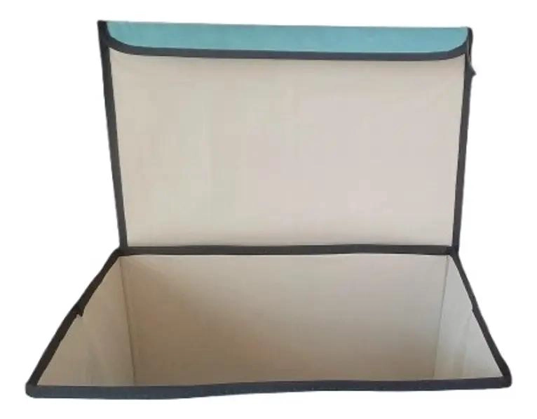 CAJA ORGANIZADORA DE TELA TIPO BAUL CON DISEÑO DE DINOSAURIO - 1