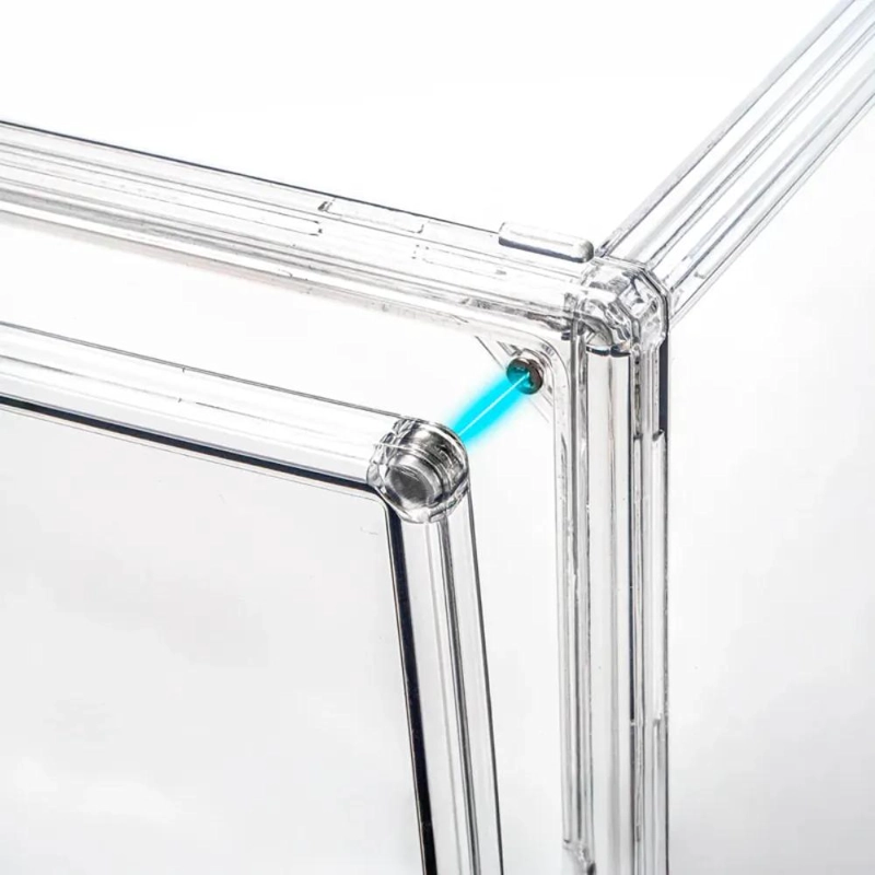 CAJA ORGANIZADORA APILABLE PARA CALZADO TRANSPARENTE - 4