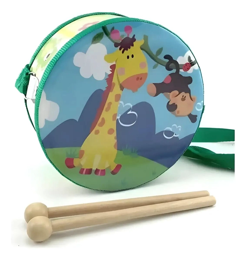 SET MUSICAL INFANTIL SELVA CON TAMBORIL Y PANDERO - 2