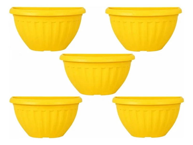 PACK DE 5 MACETEROS MURAL COLGANTES PARA DECORACION - 1