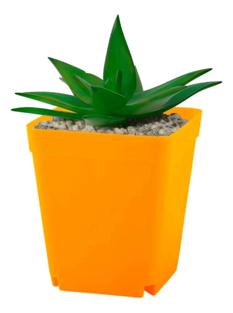 SET DE 150 MACETEROS CUADRADOS PARA CACTUS Y SUCULENTAS 7X7X8 CM - 6