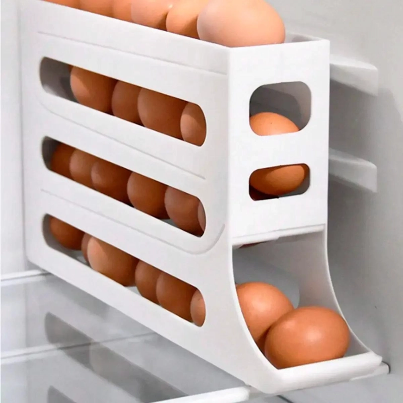 ORGANIZADOR DESLIZANTE PARA HUEVOS DE PLASTICO 36 UNIDADES - 3