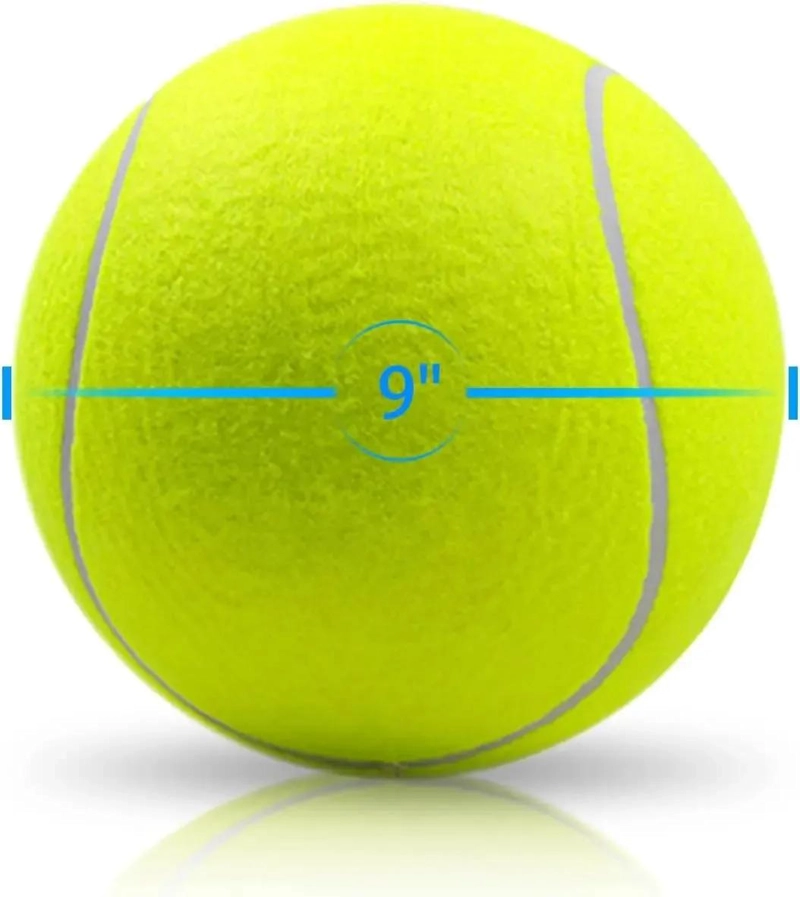 PELOTA DE TENIS GIGANTE PARA MASCOTAS DE 24 CM - 7