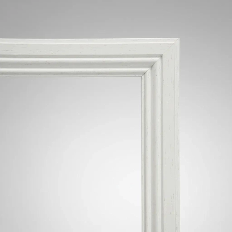 MARCO DECORATIVO MDF 50X70 BLANCO CON BISEL ELEGANTE - 3