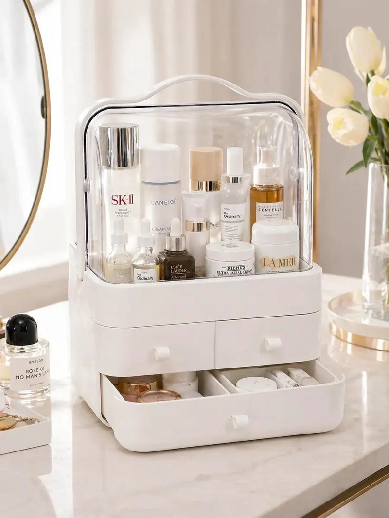 ORGANIZADOR COSME TICO IMPERMEABLE Y ANTIPOLVO PARA BELLEZA - 2