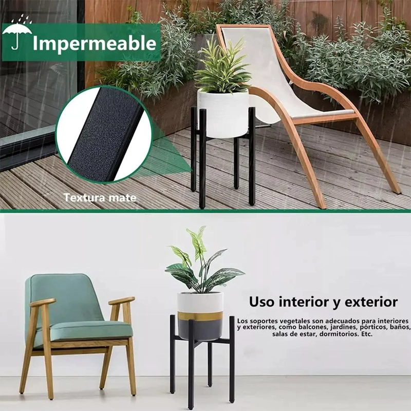 ORGANIZADOR PEDESTAL DESMONTABLE PARA MACETAS DE METAL - 7