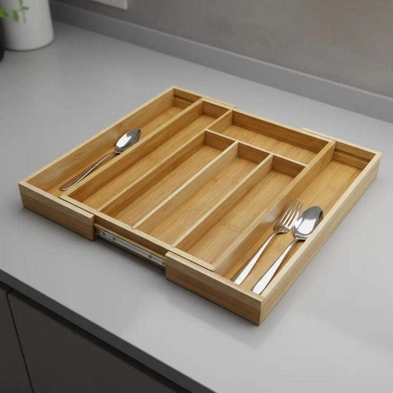 PRACTICO ORGANIZADOR PARA CUBIERTOS DE COCINA - 7