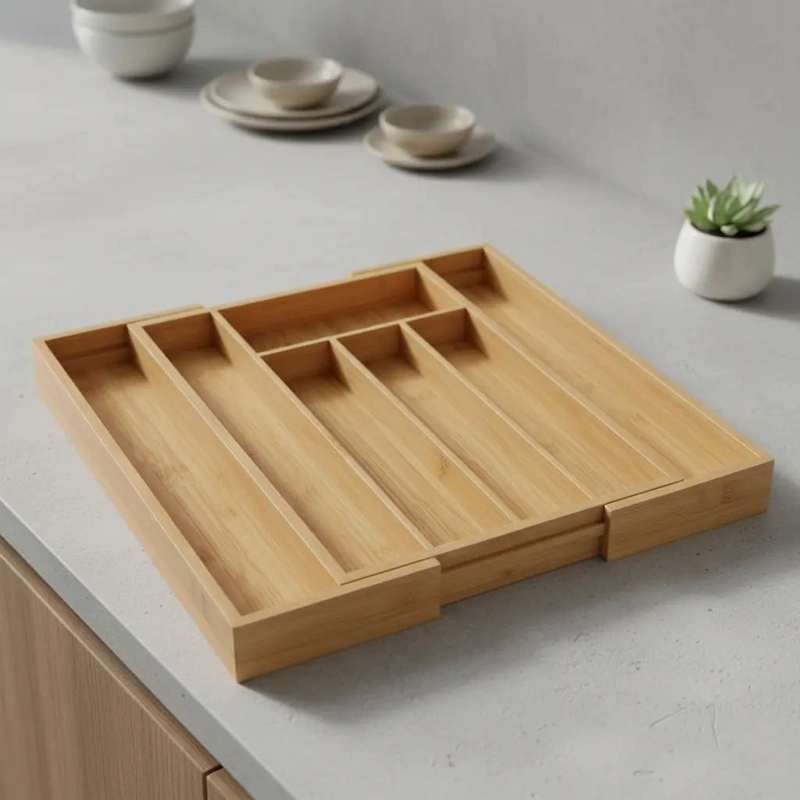PRACTICO ORGANIZADOR PARA CUBIERTOS DE COCINA - 9