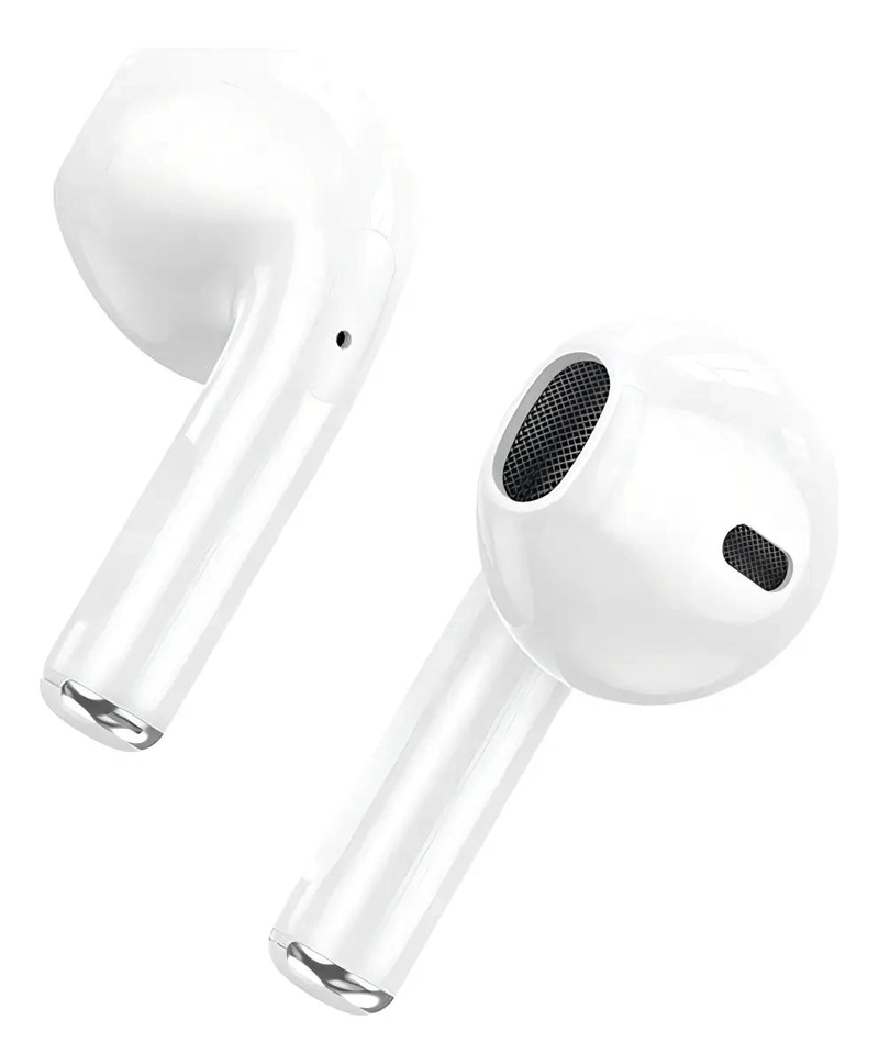 AUDIFONOS INALAMBRICOS BLUETOOTH TWS AZUL CON MICROFONO - 1