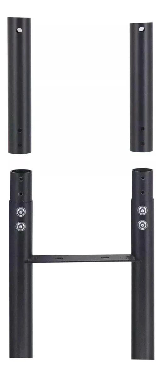 SOPORTE PARA TV CON RUEDAS Y REGULACION DE INCLINACION 32 A 55 PULGADAS - 3