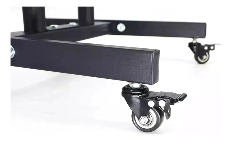 SOPORTE PARA TV CON RUEDAS Y REGULACION DE INCLINACION 32 A 55 PULGADAS - 6