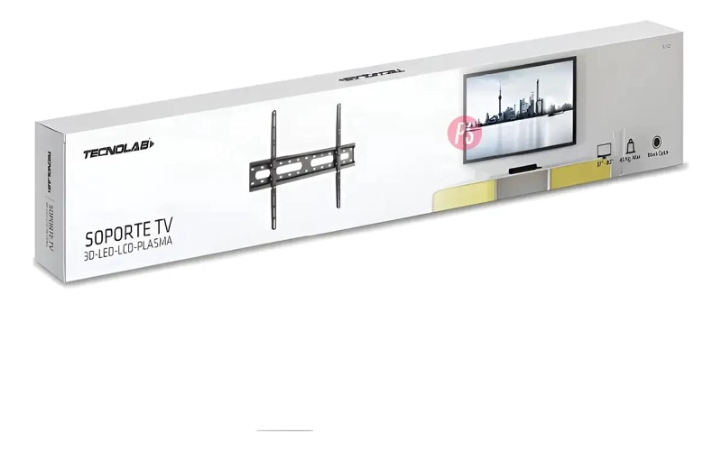 SOPORTE DE PARED PARA TV DE 37 A 80 PULGADAS CON CAPACIDAD DE 45 KG - 1