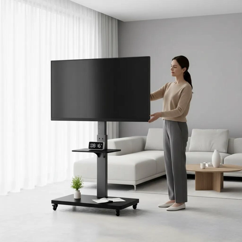 SOPORTE MOVIL PARA TV DE 32 A 70 PULGADAS CON RUEDAS - 3