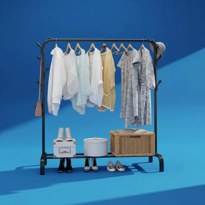 PERCHERO METALICO ORGANIZADOR PARA ROPA Y ACCESORIOS - 5