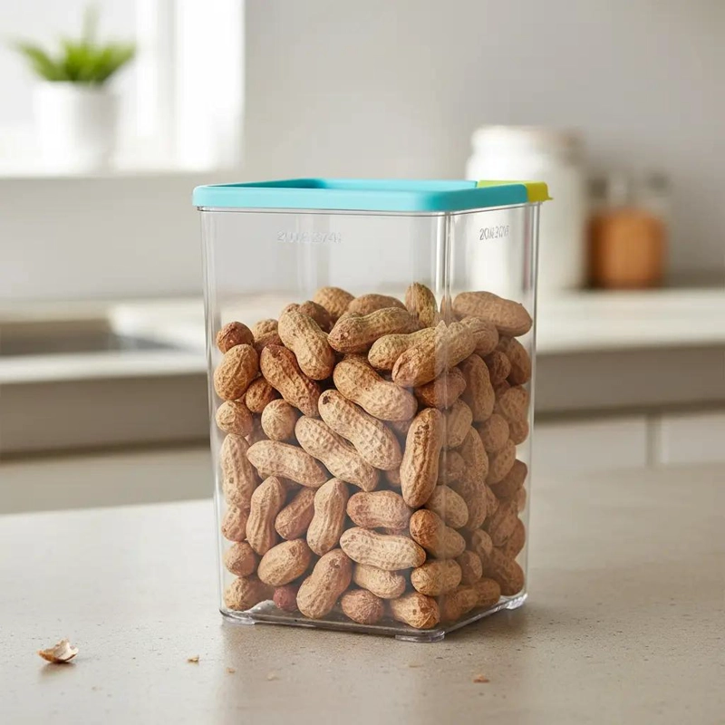 SET DE 6 CONTENEDORES HERME TICOS PARA ALIMENTOS - 9