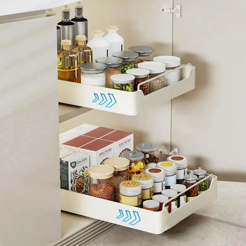 ORGANIZADOR DE COCINA EXTRAIBLE CON BANDEJA DESPLEGABLE - 3