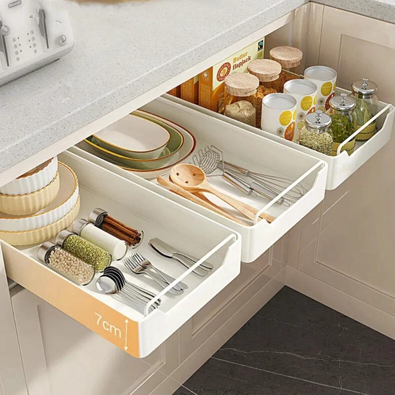 ORGANIZADOR DE COCINA EXTRAIBLE CON BANDEJA DESPLEGABLE - 6