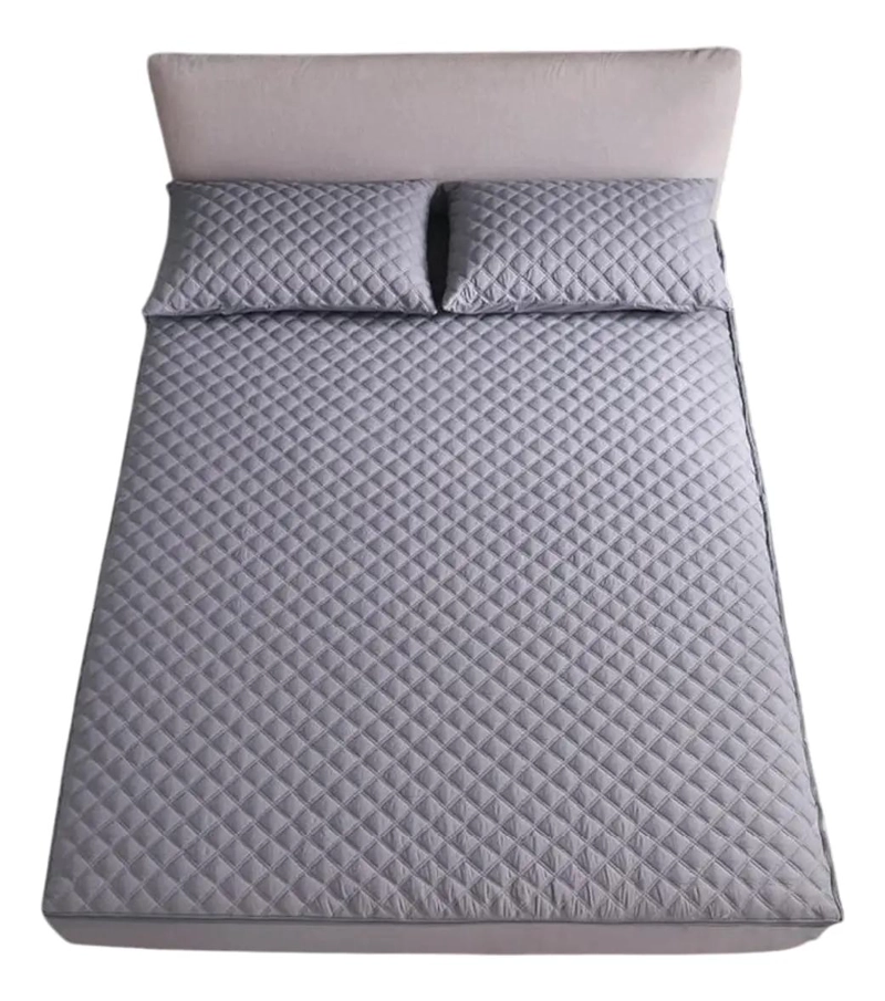 CUBRE COLCHON PROTECTOR IMPERMEABLE PLAZA Y MEDIA 105X200 CM - 1