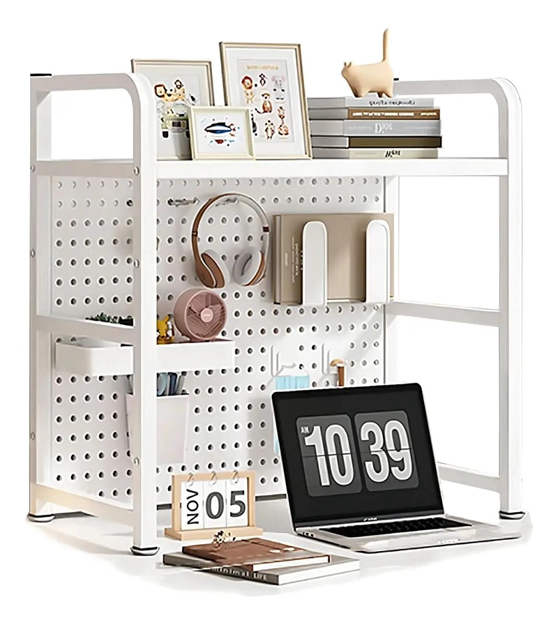 ESTANTE ORGANIZADOR DE ESCRITORIO COMPACTO Y RESISTENTE - 1