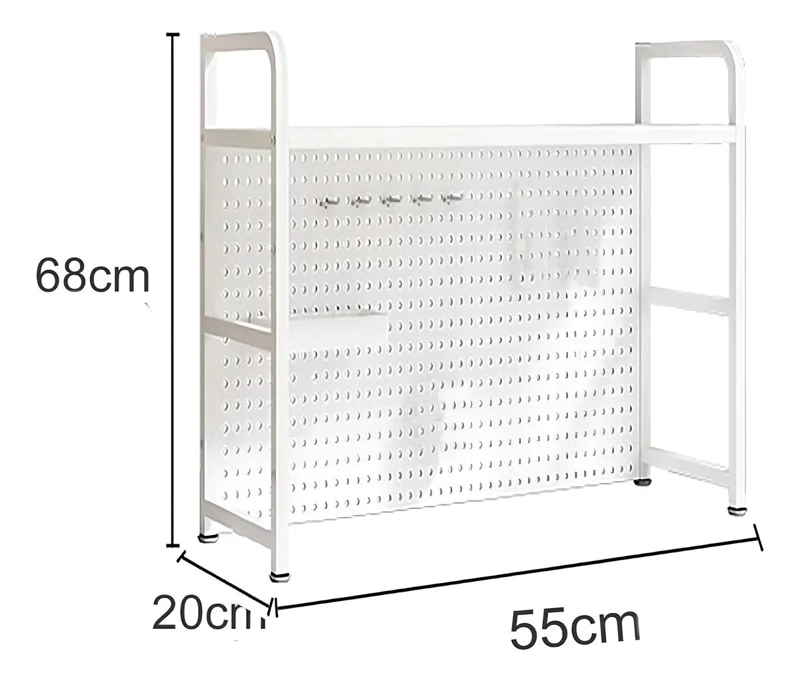 ESTANTE ORGANIZADOR DE ESCRITORIO COMPACTO Y RESISTENTE - 6