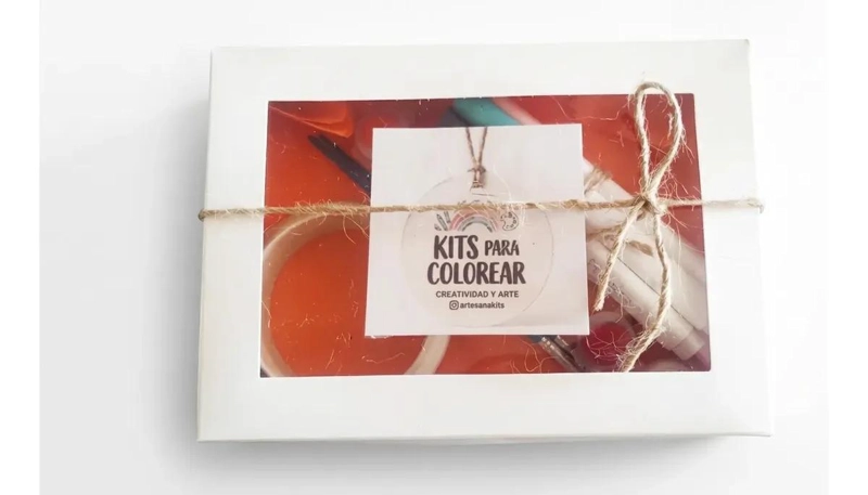 KIT CREATIVO PARA ELABORAR PULSERAS DE MADERA PARA NIÑOS - 1