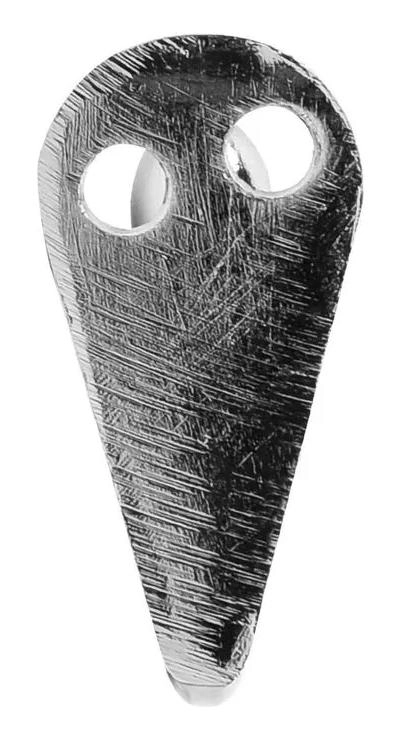 SET DE 6 PERCHAS METALICAS RESISTENTES CON ACABADO NICKEL - 4