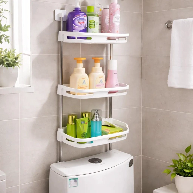 RACK ORGANIZADOR MULTIUSO PARA BAÑO Y HOGAR - 3