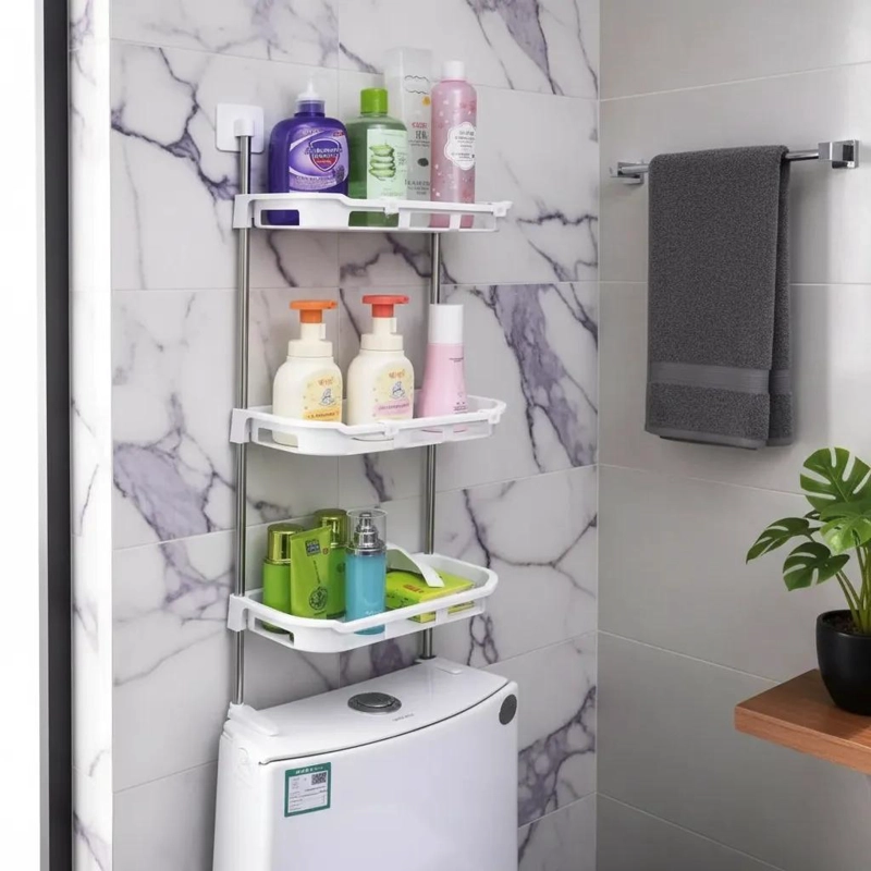 RACK ORGANIZADOR MULTIUSO PARA BAÑO Y HOGAR - 5