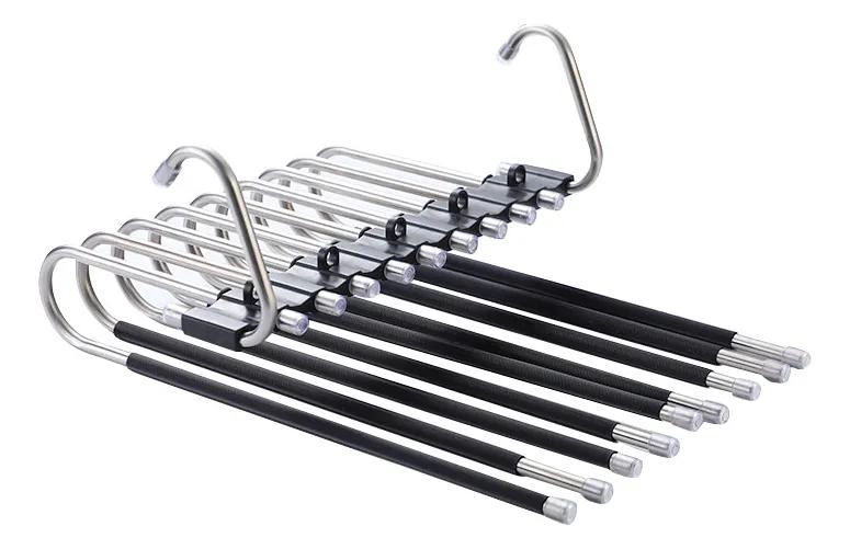 COLGADOR VERTICAL DE ROPA PARA PANTALONES 9 NIVELES - 1