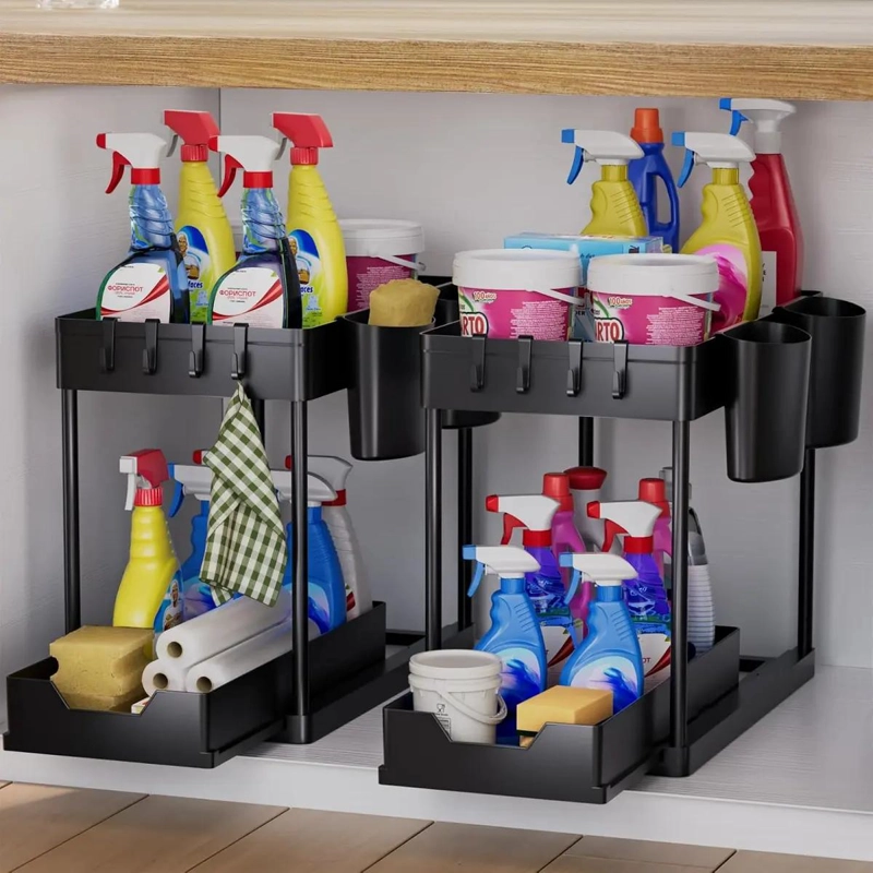 ORGANIZADOR EXTRAIBLE PARA COCINA Y BAÑO CON ACCESORIOS - 10