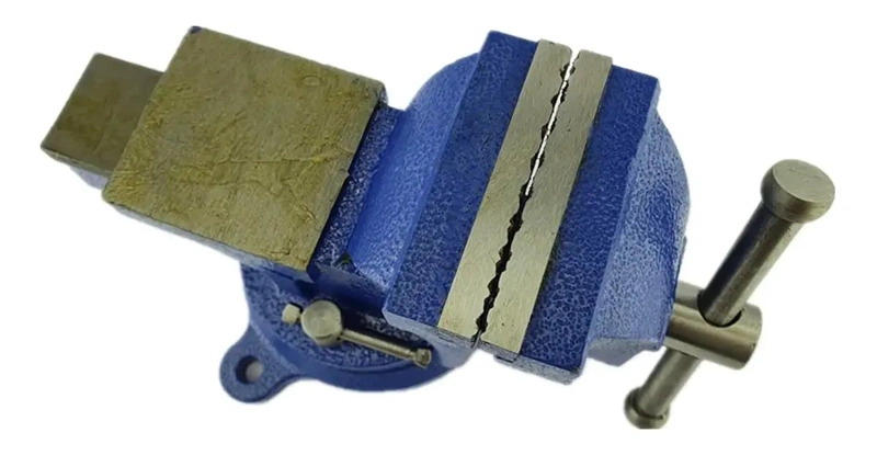 TORNILLO DE BANCO GIRATORIO CON YUNQUE 100 MM - 5