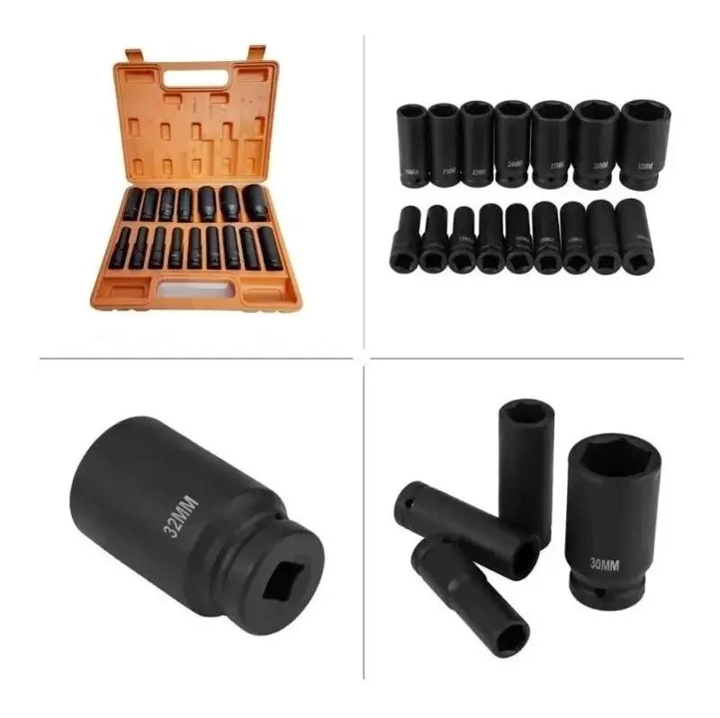 KIT DE DADOS DE IMPACTO DE 16 PIEZAS DE 10 A 32 MM - 3