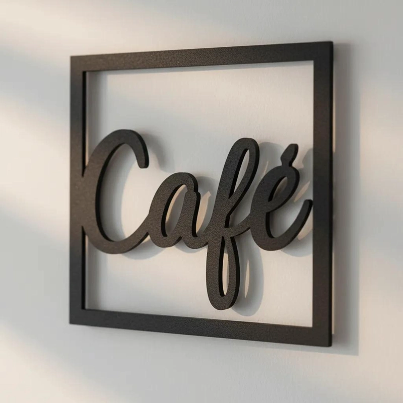 CUADROS DECORATIVOS DE MADERA PARA COCINA 30X30 CM - 3