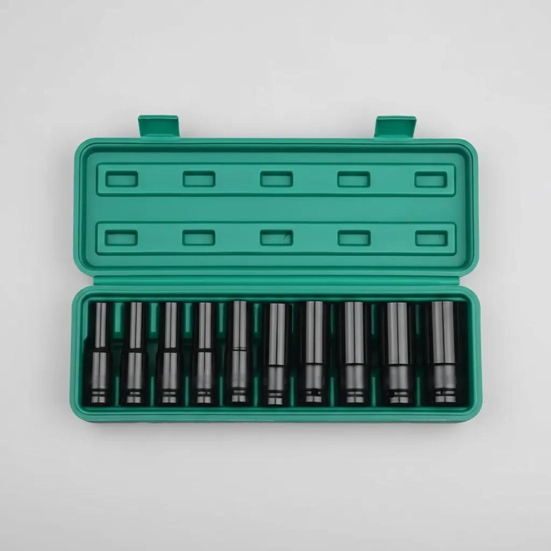 SET DE 10 DADOS DE IMPACTO 1/2 ACERO AL CARBON - 1