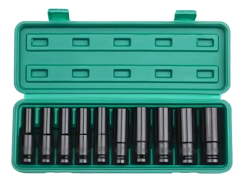 SET DE 10 DADOS DE IMPACTO 1/2 ACERO AL CARBON - 3