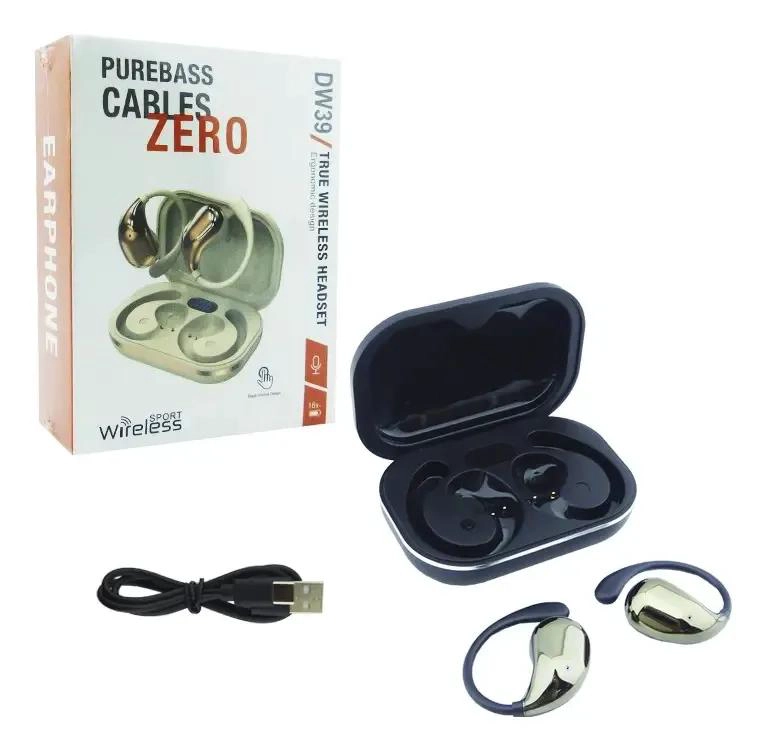 AUDIFONOS IN-EAR SPORT INALAMBRICOS CON MICROFONO Y ESTUCHE - 1
