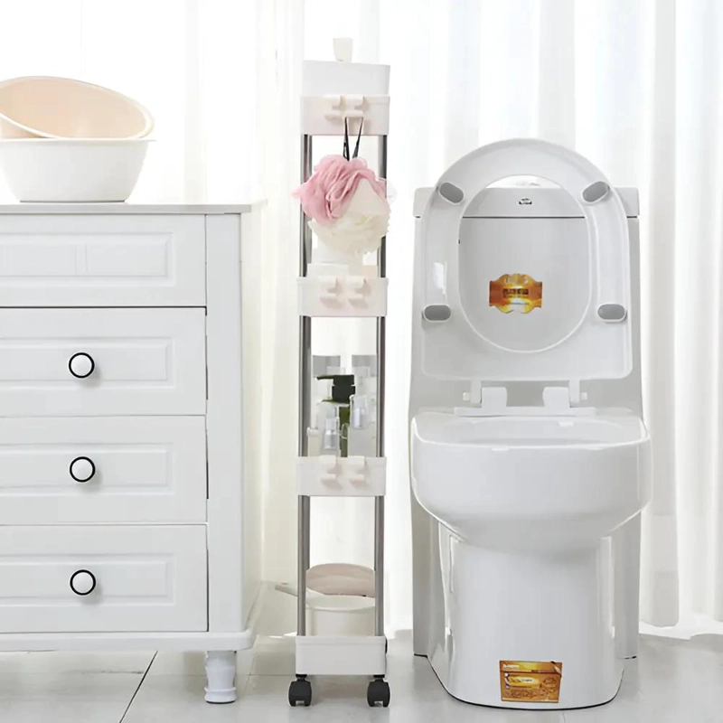 CARRITO ORGANIZADOR 4 NIVELES DELGADO PARA COCINA Y BAÑO - 5