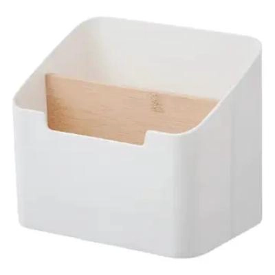 ORGANIZADOR DE ESCRITORIO BLANCO CON COMPARTIMENTOS MULTIPLES - 3
