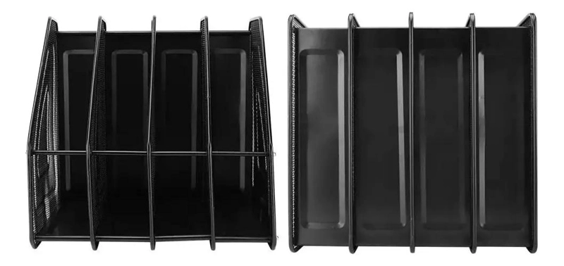 ORGANIZADOR VERTICAL DE OFICINA CON 4 COMPARTIMENTOS PARA DOCUMENTOS - 6