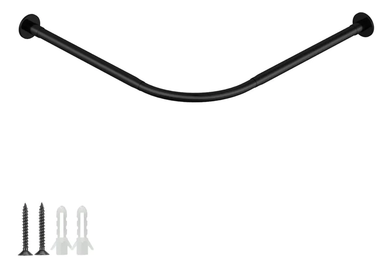 BARRA EXTENSIBLE PARA CORTINA DE DUCHA 60-95 CM ACERO INOXIDABLE - 10