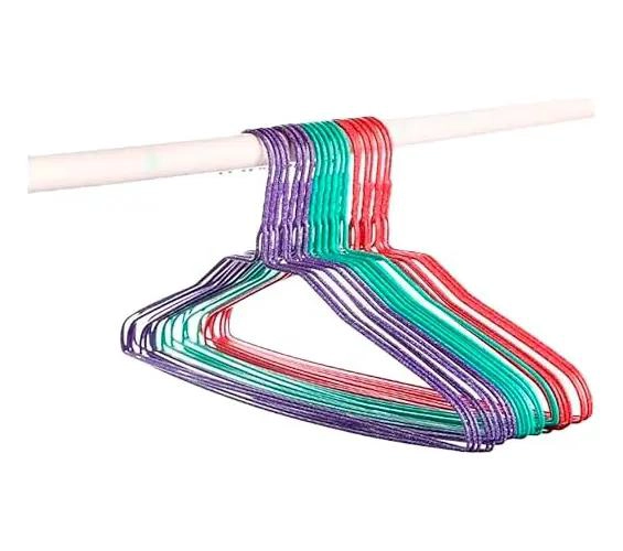 SET DE 10 COLGADORES GRANDES ANTIDESLIZANTES PARA ROPA - 1