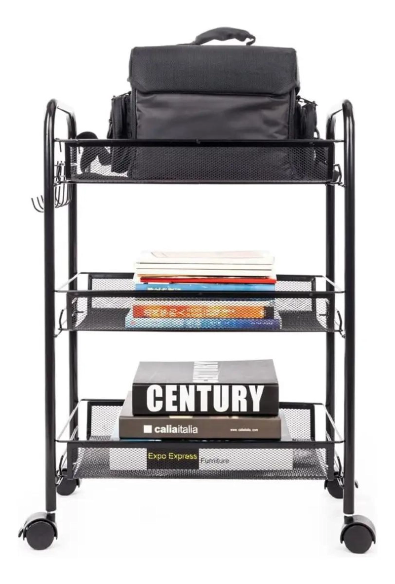 CARRITO ORGANIZADOR MULTIUSO DE 3 NIVELES CON RUEDAS - 3