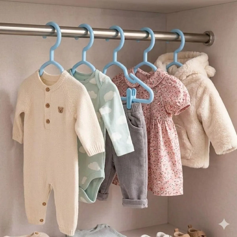 PERCHERO COLGADOR INFANTIL PARA ROPA DE BEBE  Y NIÑO - 7