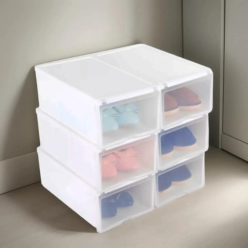 ZAPATERO APILABLE CON CAJON PARA 6 PARES DE CALZADO - 1