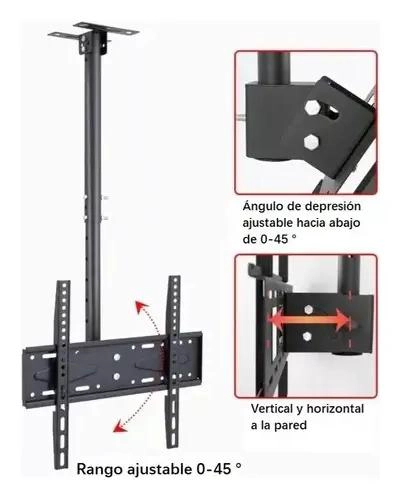SOPORTE AJUSTABLE PARA TV DE 26 A 60 PULGADAS EN TECHO O PARED - 3
