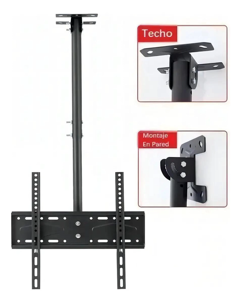 SOPORTE AJUSTABLE PARA TV DE 26 A 60 PULGADAS EN TECHO O PARED - 4