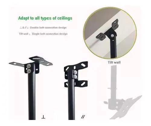SOPORTE AJUSTABLE PARA TV DE 26 A 60 PULGADAS EN TECHO O PARED - 5