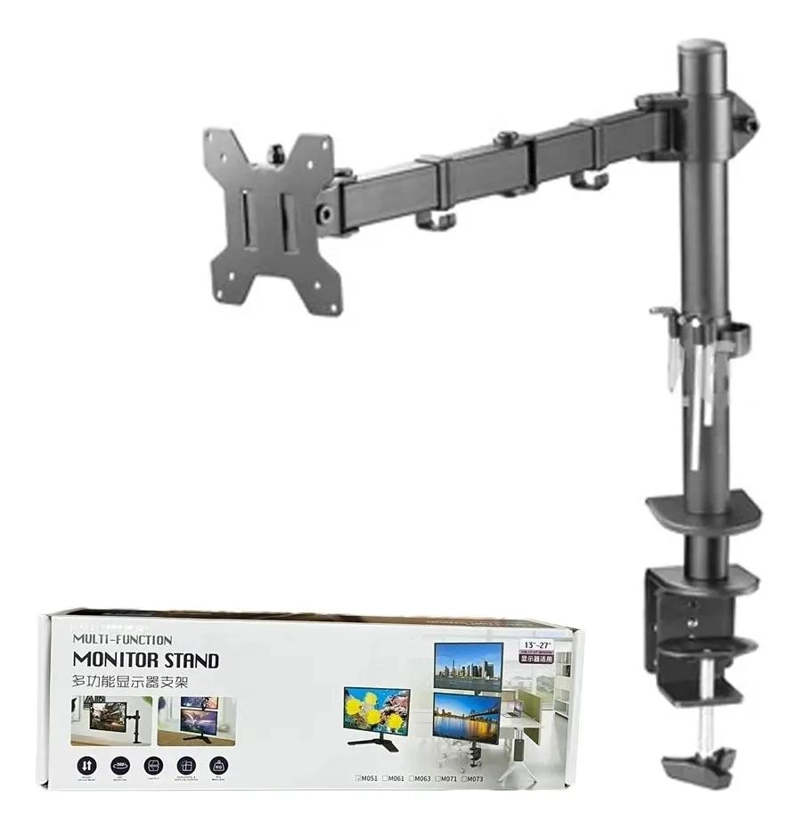 SOPORTE ARTICULADO PARA MONITOR DE 13 A 27 PULGADAS - 1