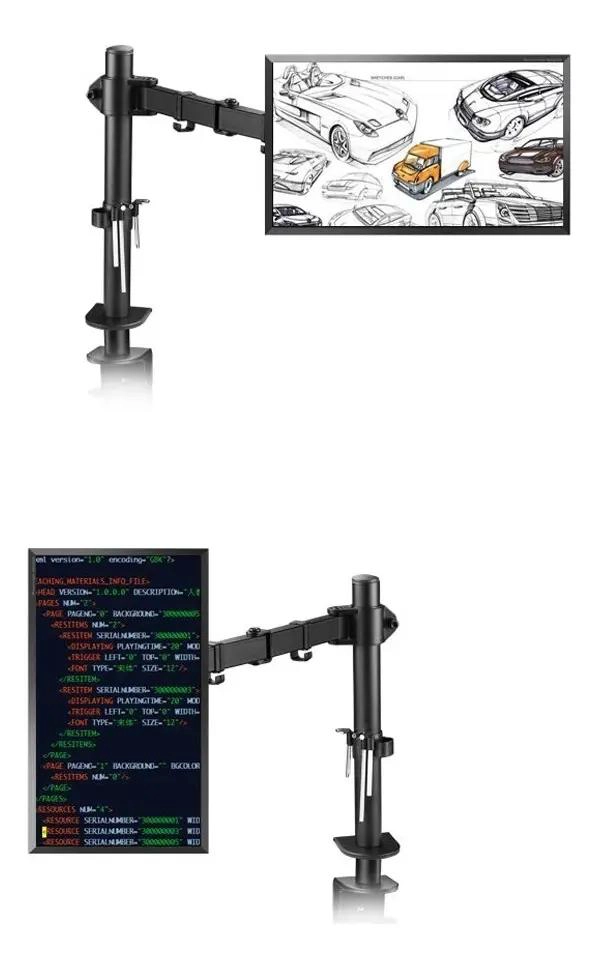 SOPORTE ARTICULADO PARA MONITOR DE 13 A 27 PULGADAS - 2